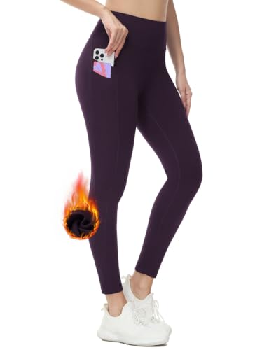 Image of baleaf Women's Fleece Lined Leggings Thermal Warm Winter Tights
