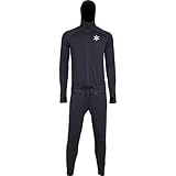 AIRBLASTER Classic Ninja Suit Men's Baselayer (US, Alpha, Small, Regular, Regular, Black)