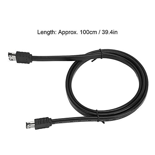Cable eSATA a SATA macho a macho 100cm miniatura 3