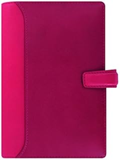 Filofax 025157 Nappa Cerise Pink Deluxe Leather Personal Planner Journal