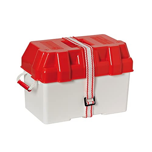 OSCULATI Boîte à Batterie en moplen Blanc/Rouge 100 A