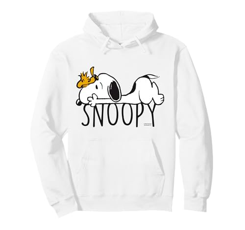 Peanuts - Snoopy mit Woodstock Pullover Hoodie