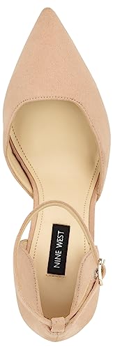 Nine West Women's Laken2 Pump, Barely Nude 110, 8.52