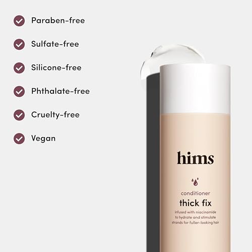 hims Thick Fix Conditioner - Hair Loss Conditioner With Niacinamide - Supports Hair Growth Treatment - Fresh Eucalyptus Grove, 2 pack, 6.4oz