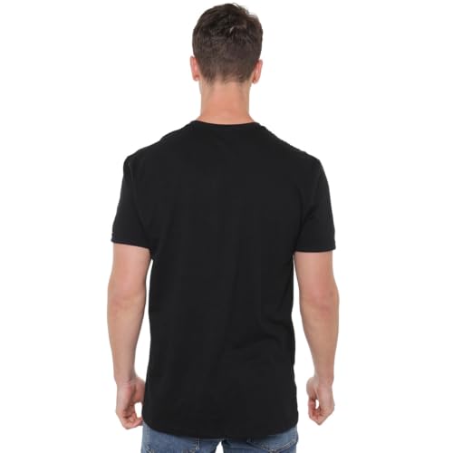 T-shirt Labyrinth Popfunk noir mixte en coton imprimé rétro - 2