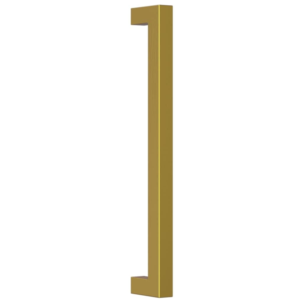 Tiradores para armarios de acero inoxidable, Tirador for mueble de cocina acero inoxidable dorado 192 mm 20 piezas
