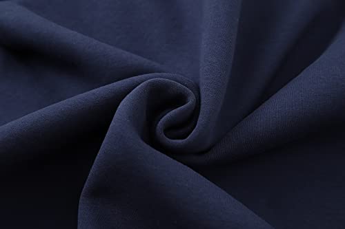 Gihuo Women's Winter Track Pants Sherpa Lined Sweatpants Athletic Joggers Pants(2#Navy-M) #TOP4