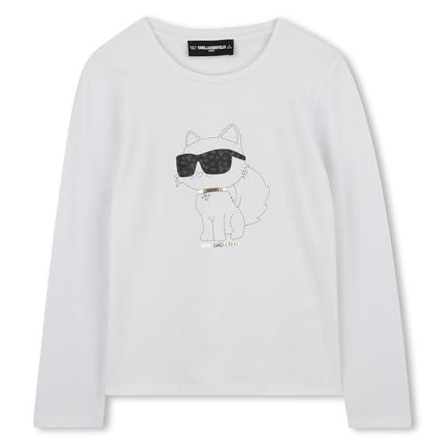 T-shirt Karl Lagerfeld fille Z30938 haut mode enfant manches courtes