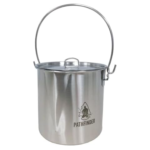 Pathfinder 64OZ Bush Pot and LID Set Cover