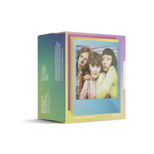 Image of Polaroid Go Color Film - Gradient Multi-Color Frames - 16 Photos (6383) - Go Mini Film is only Compatible with Polaroid Go Cameras (Not Compatible with Polaroid I-Type Now Cameras)