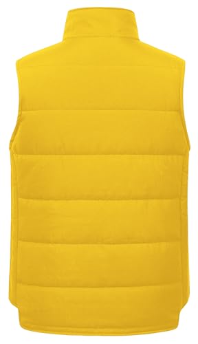 Chrisuno Men's Lightweight Winter Puffer Ski Vest Jacket Packable Outerwear2