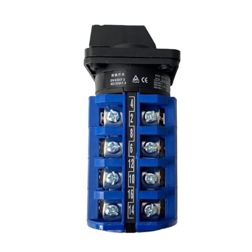 Interruptor de leva de 4 posiciones LW28 con conmutación doble 660V 3