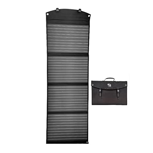 WXMLLZLD Faltbares 60/120w Solarpanel Tragbares Solarladegerät Mit 22% Hoher Umwandlungsrate Wasserdichtes Rpet Panel Integrierter Usb/qc3/pd-ausgang Cover