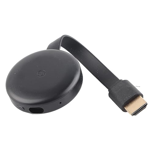 Adaptador de Dongle de Pantalla WiFi HDMI, Receptor de Dongle de Videos Móviles de 1080p, Adaptador de Reflejo de Pantalla, Reflejo a la Televisión, para Teléfono, Tableta,