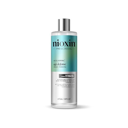 NIOXIN Age Defense Shampoo for Aging Hair | Detox Scalp Cleanser