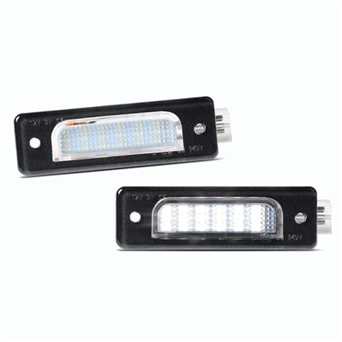 Luces matrícula coche LED para corregir fallos de luz en E34 E32 kit de 2 lámparas 7