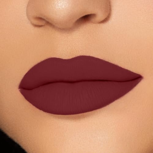 Image of Seven Seas 2in1 Non-Transfer | Smooth Texture | Hydrating | Long Lasting | Water-Proof | Full-Coverage Mad Duo Liquid Lipstick & Lipstick (Claret, 4ml,3g)