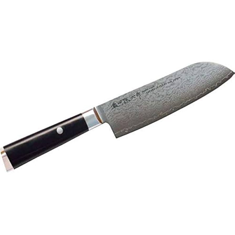 Amazon｜濃州孫六作ダマスカス三徳包丁 250H 3589-232｜三徳包丁