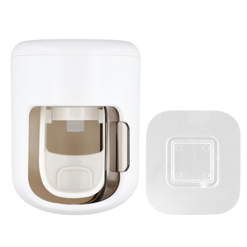 Distributeur Dentifrice Automatique Anti-PoussièRe Etanche à l'eau DéTachable Presse Tube Dentifrice Fixation Murale Pas De PerçAge Presse Tube pour Enfants, Adultes
