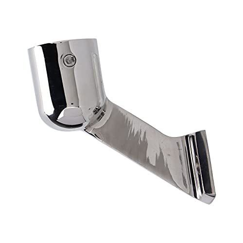 Ferrure de main courante de bateau, chandelier d'extrémité poli 60° Chandelier d'extrémité de bateau 25mm pour yacht