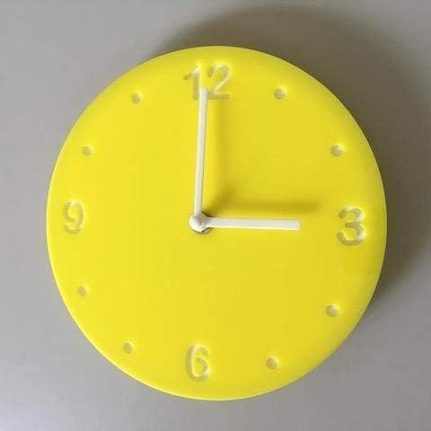 Super Cool Creations Shatterproof Round Wall Clock 21cm - Purple