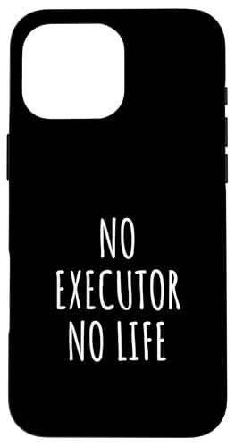 Executor Lover Men Women Kids Case for iPhone 16 Pro Max