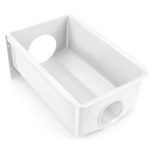 TOMOON W10670844 W10850492 Refrigerator Ice Bucket for Whirlpool Ken.More