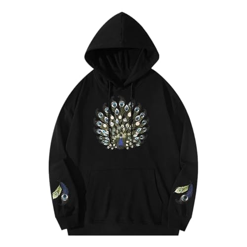 Sweatshirts hommes pull décontracté WOLONG : finitions brodées en coton premium