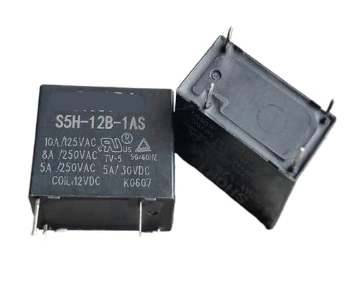 Relais S5H-12-1AS à commutation rapide pour automatisme 12V