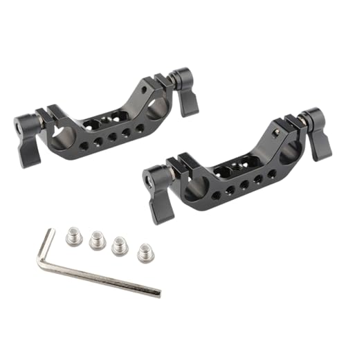 Collier de serrage aluminium 15 mm double trou pour stopper les vibrations des tubes industriels