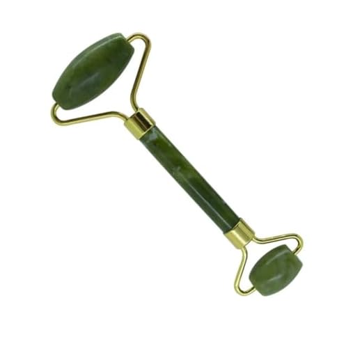 Rolo de Jade Para Rosto Massageador de Pele Roller Antirruga Relaxamento Cuidados com a Pele Premium