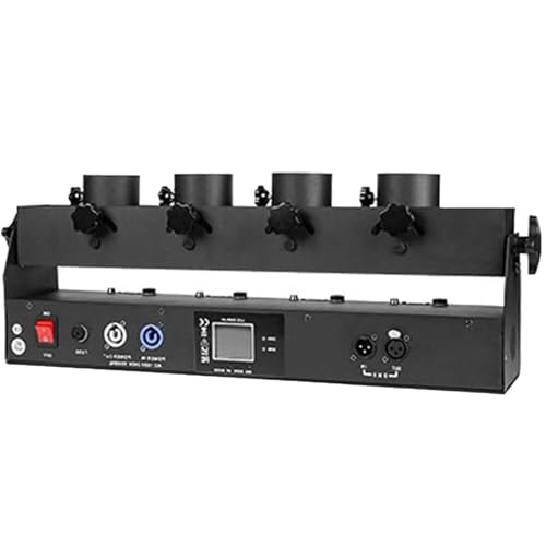 MáQuina PortáTil De Confeti De 4 Disparos, Lanzador De Confeti EléCtrico, MáQuina De CañóN De Confeti, Lanzador De Confeti Profesional Para Dj Para Bodas En Escenario