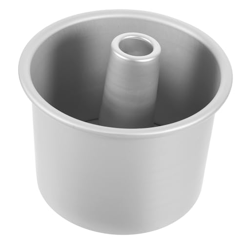 OFFSCH 5 Inch Round Cake Mold Chocoflan Molds Baking Small Angel Food Cake Pan