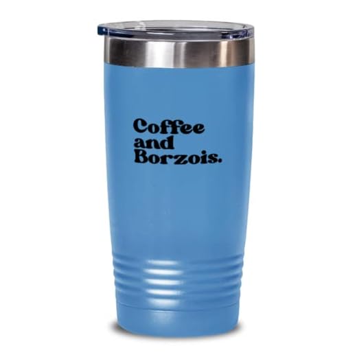 Borzoi Lover 70s Retro Dog Owner Mom Dad Travel Mug, Gifts, Tumbler, Home Office Decor, Coffee Cup, Unique Gag Idea, Him Her