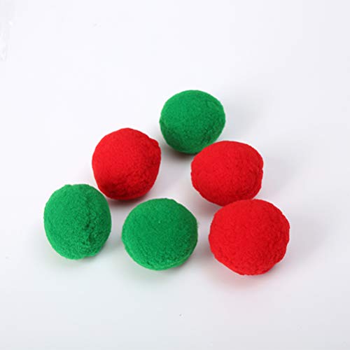 POPETPOP 15Pcs Bolas de Gato Gato Bolas de Pompom Gatinho Gato Bola de Pelúcia Perseguindo Gato de B