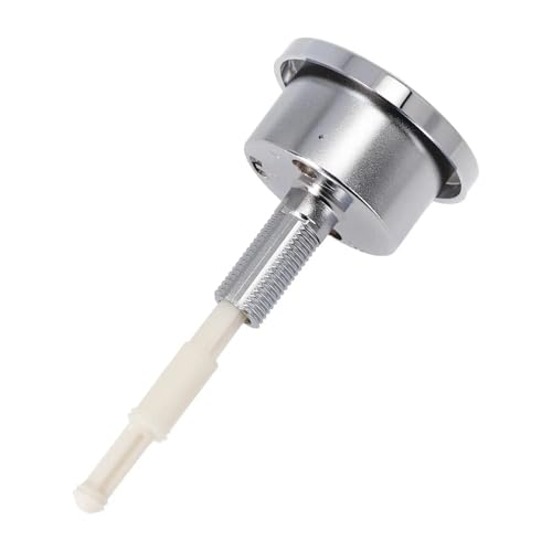 Bouton poussoir chasse d'eau chromé type 280 avec double commande économie d'eau durable