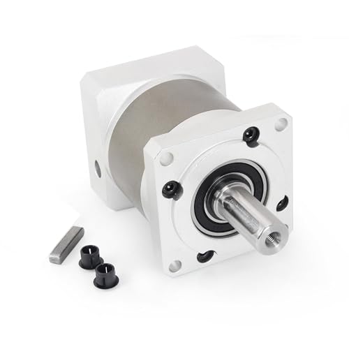 CNCTOPBAOS Nema23 Stepper Motor Planetary Gearbox 3:1 Ratio, 60mm Frame, 8mm Shaft, 7 Arc-Min Backlash, IP65, 3000RPM Gear Speed Reducer for CNC, Robotics, AGVs, Packaging, Industrial Automation