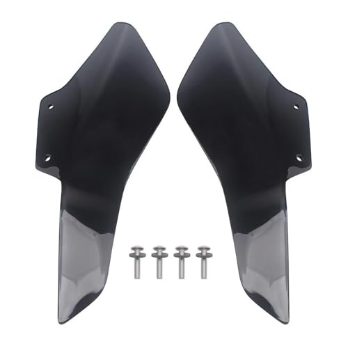 Panneau protection carénage moto R18 déflecteur de vent finition noire