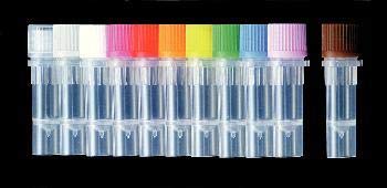 AXYGEN - Axygen 1.5mL SS Con Screw Cap MCT and Cap, w/O-ri ng, PP, Clr Cap, Str, PK500