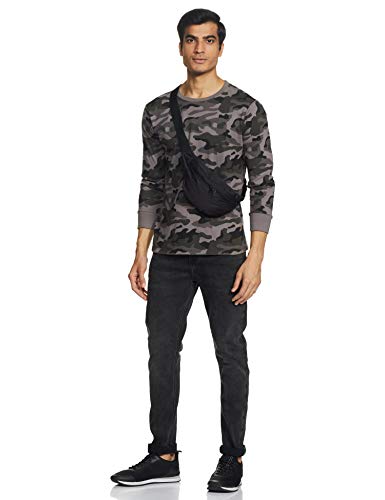Image of United Colors of Benetton Men's Straight Fit Mid Rise Pants