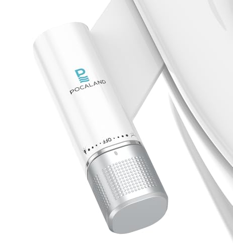 Pocaland Ultra Slim Bidet-Aufsatz Grau