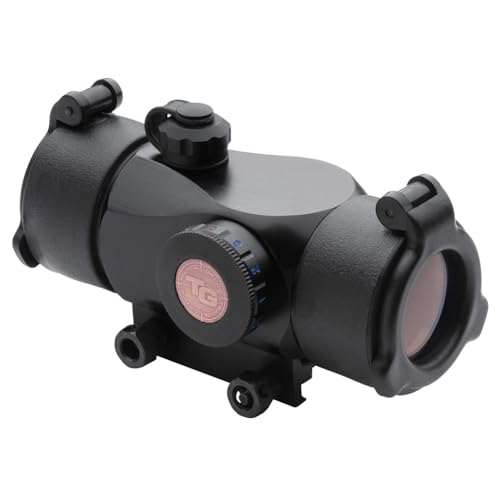 TRUGLO Triton 30mm 5-MOA Hunting Durable Lightweight Waterproof Fogproof Shock Resistant Adjustable Aluminum Tri-Color Dot Sight Battery Included