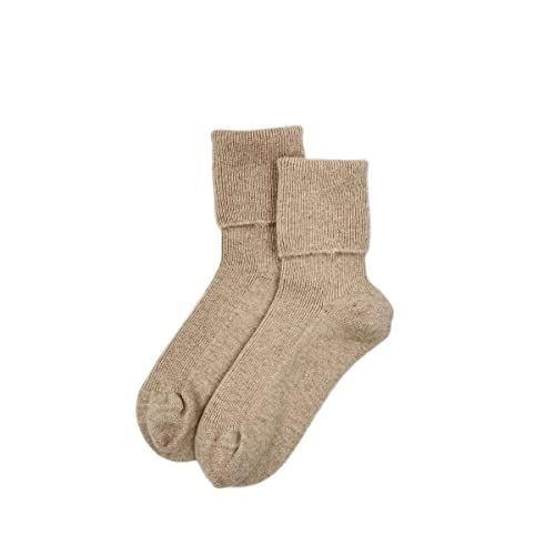 100% Pure Cashmere Women Ladies Men Sleep Bed Outdoor Socks, Seamless Toes Sewed by Hand, Made in Inner Mongolian2