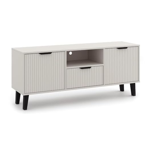 Beige Lowboard im skandinavischen Stil