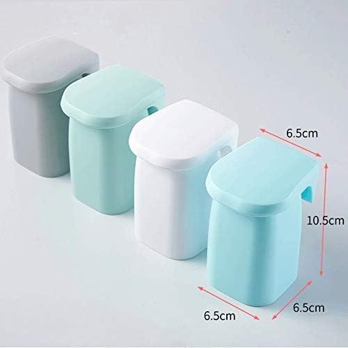 Toothbrush Holder Wall Mount Gargle Cup Rack Family Set Toothbrush Holder Wall Mount Rack Bathroom Tools Set(Gray)