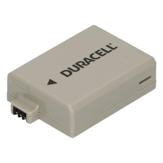 Duracell Premium analog Canon LP-E5-batteri för EOS 450D 500D 1000D Li-Ion 7,4 V 1020 mAh