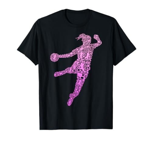 Cadeaux de handball - Handball Fille Femme Enfant T-Shirt