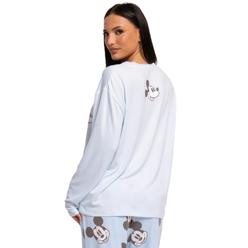 Disney Womens Mickey Mouse Pajamas | Women's Pajama Sets | Warm Cozy Pajamas | Sizes X-Small To X-Large4