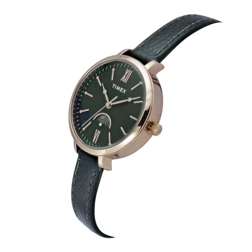 Image of TIMEX Analog Watch for Woman with Round Dial & Water Resistant Women's Wrist Watches