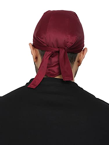 BISMAADH Ultimate High Performance Polyester Evaporate Beanie Cooling Running Doorag Chemo Helmet Liner Pirate Skull Headwrap Cap 1